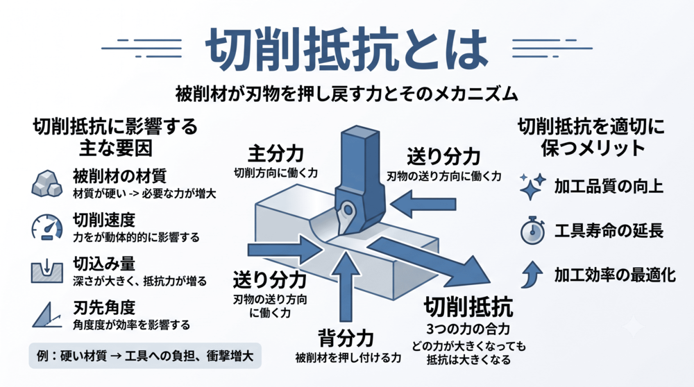 切削抵抗とは
